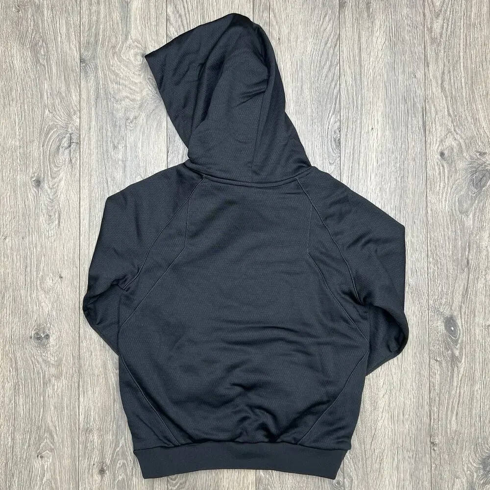 Nike Kobe Hoodie Sz Large Big Kids Black White Therma Fit Pullover $52